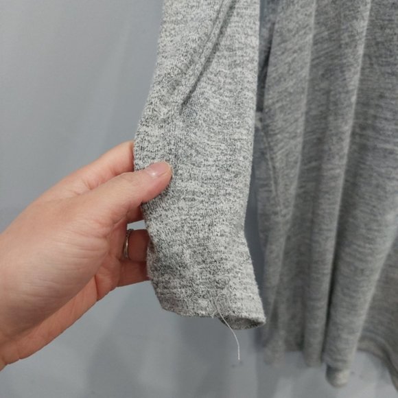 Aritzia Wilfred Free Grey Gail Dress Large - Picture 5 of 7